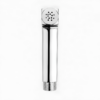 Premium silver jet spray, polished chrome.