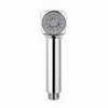 Silver Jet Faucet with Ergonomic Handle for Bathroom Use