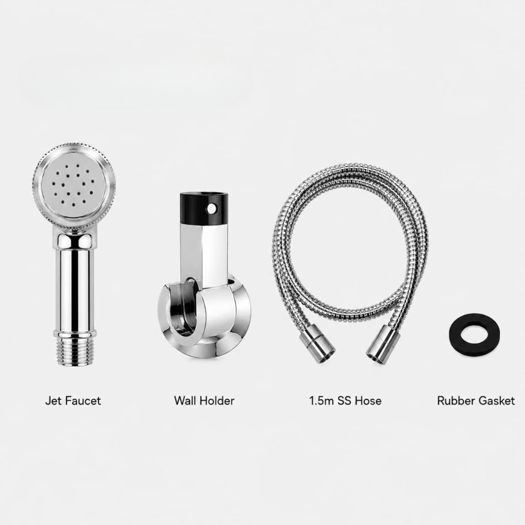 High Pressure Silver Health Faucet