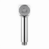 Silver Jet Faucet with Ergonomic Handle for Bathroom Use